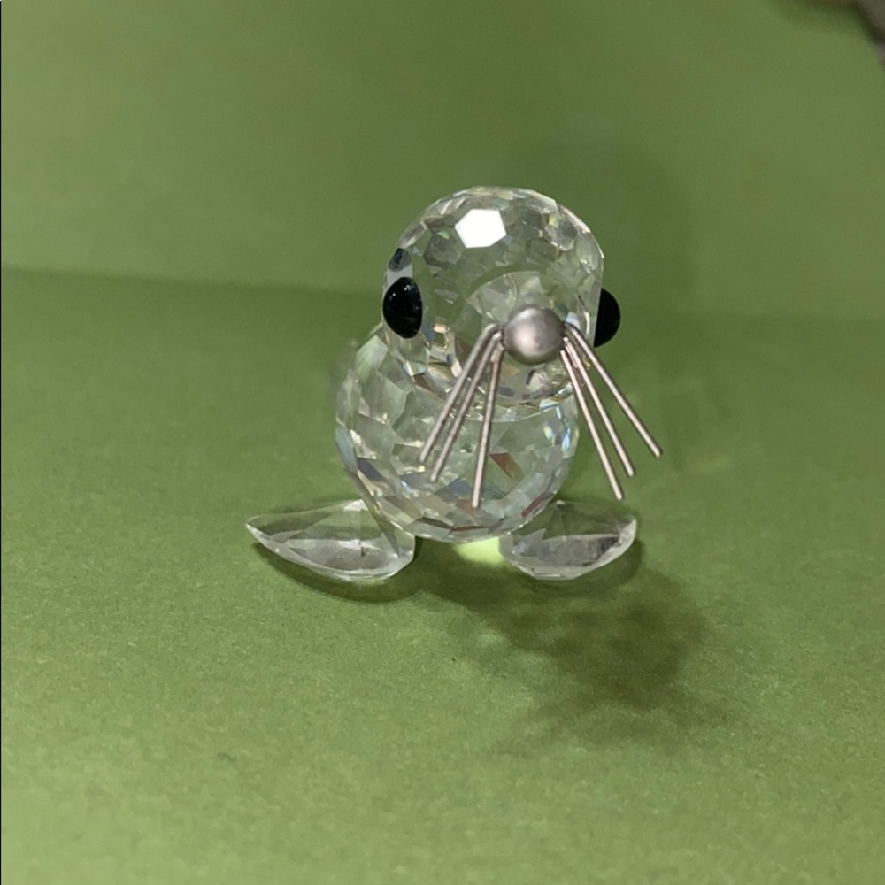 Swarovski Crystal Seal Figurine